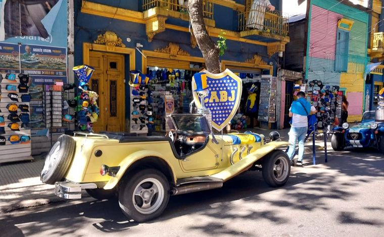 FOTO: Copa Libertadores: Así se vive la previa de la final en La Boca.