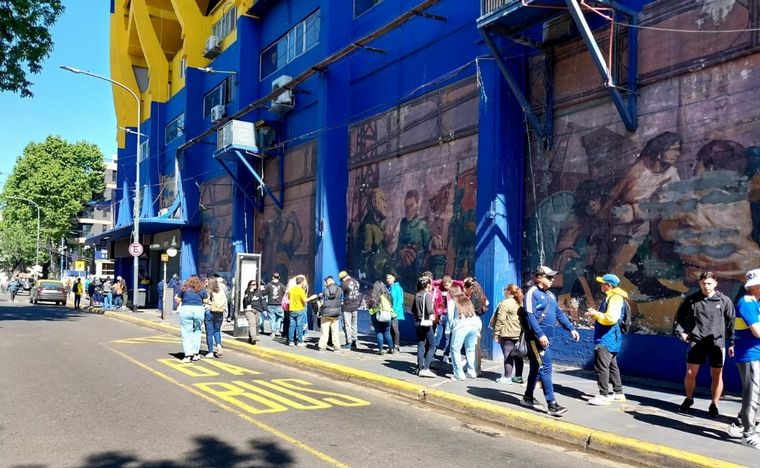 Copa Libertadores: Así se vive la previa de la final en La Boca.