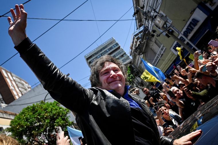 Milei retomó su campaña: 