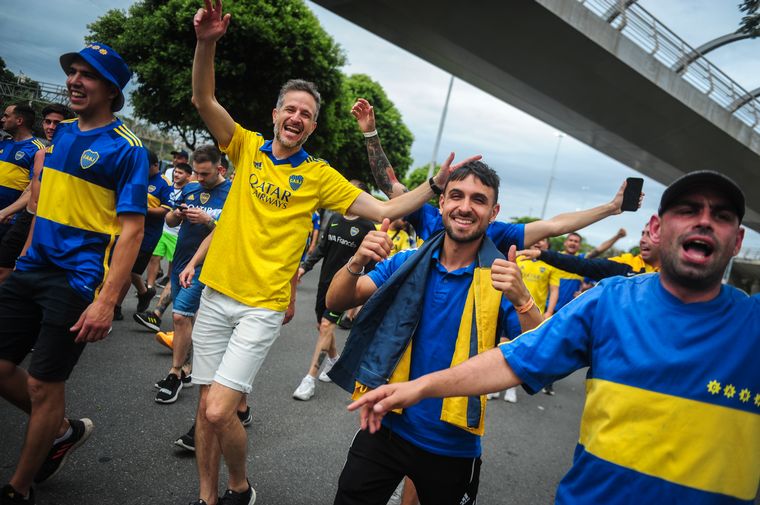 FOTO: Los hinchas de Boca copando el Maracaná
