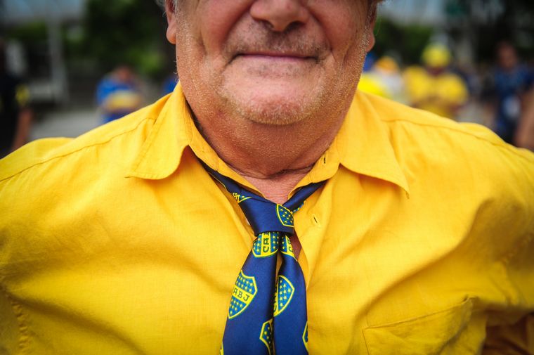 FOTO: Los hinchas de Boca copando el Maracaná