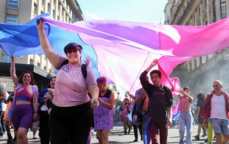 FOTO: Una nueva Marcha del Orgullo en Buenos Aires.