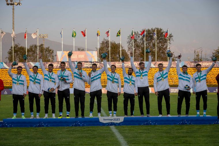 FOTO: Argentina se lleva el oro en la categoría de Rugby 7