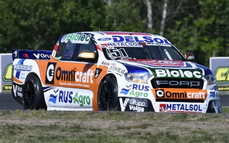FOTO: Ganó la Ford Ranger con Gianini en La Plata y manda en el campeonato