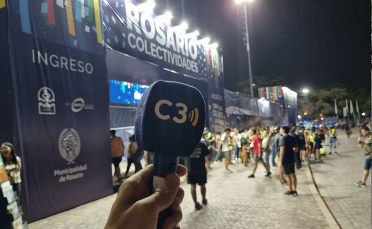 FOTO: Cadena 3 Rosario emitirá Turno Noche desde el Parque de las Colectividades