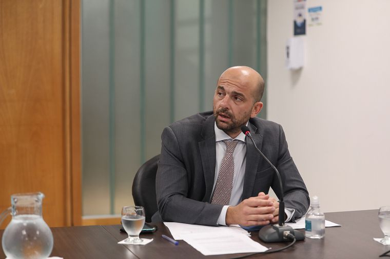 El secretario de Transporte de Córdoba, Franco Mogetta. 