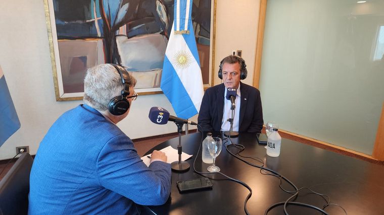 Sergio Massa, en La Mesa de Café.