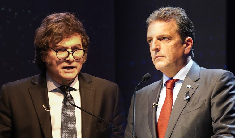 Javier Milei respondió a la chicana de Sergio Massa.