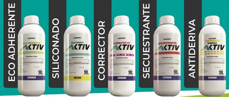 Línea de productos que se fabrican en Aktiv, desde Río Primero