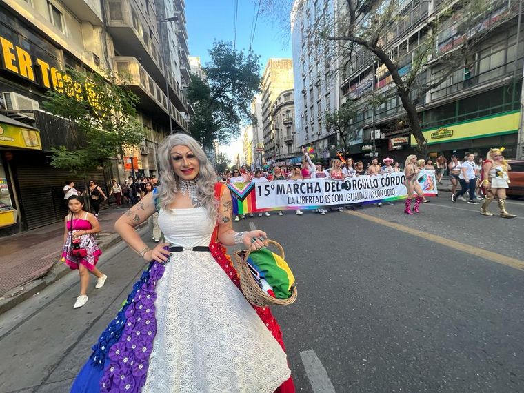 La marcha del orgullo en Córdoba.