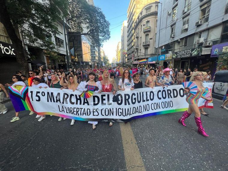 FOTO: La marcha del orgullo en Córdoba.