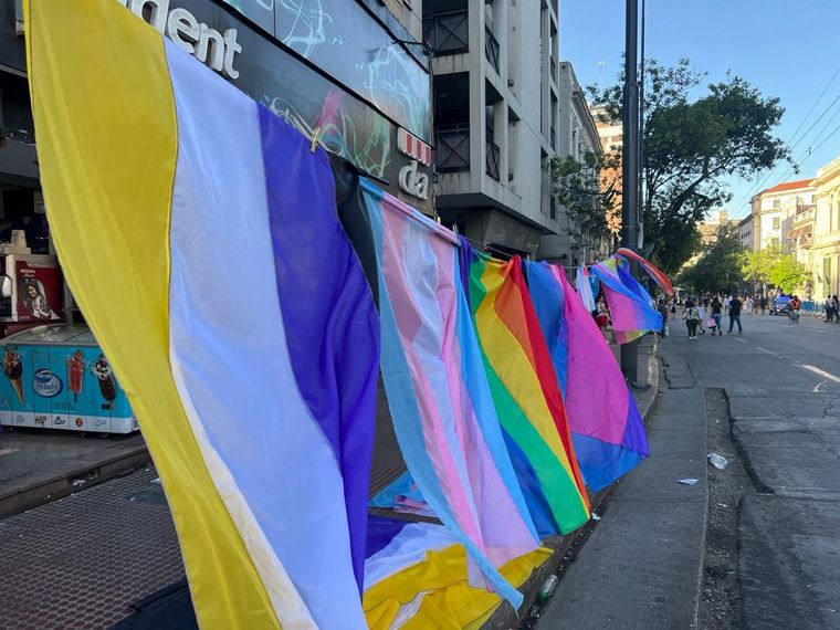 La marcha del orgullo en Córdoba.