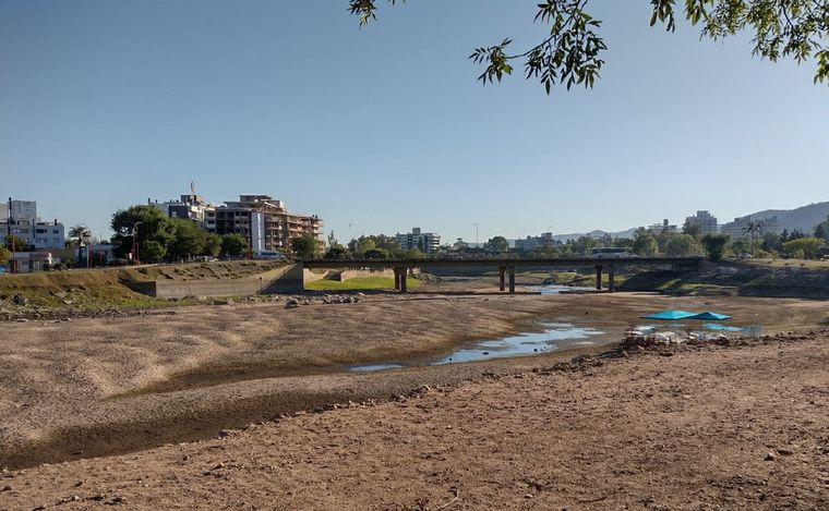 Carlos Paz sufre la falta de lluvias. (Foto: El Diario de Carlos Paz)