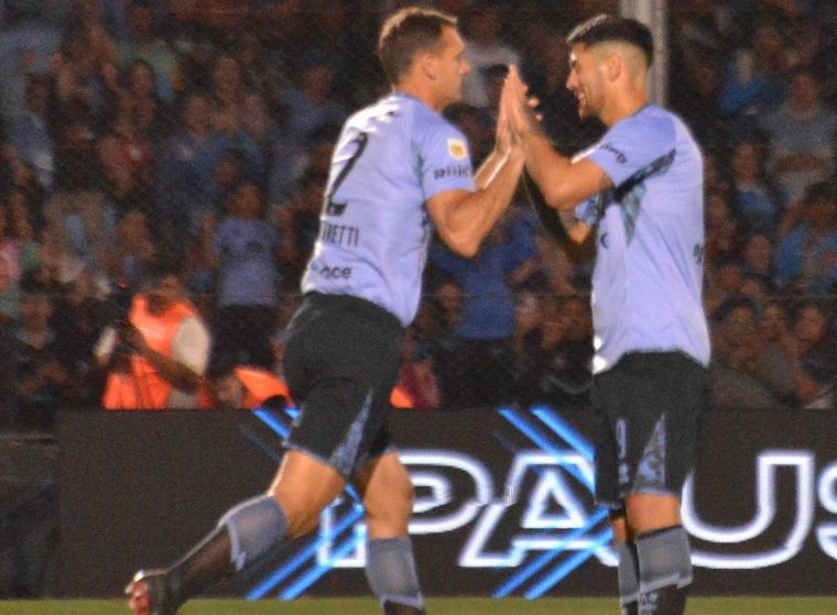 Diego Novaretti, en último partido con Belgrano: