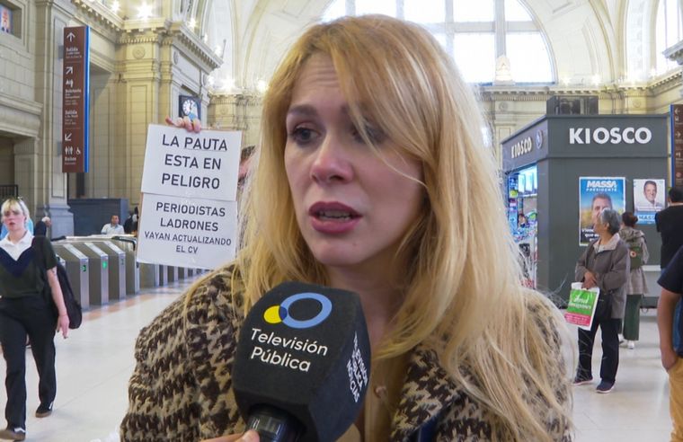 FOTO: Lila Lemoine dijo que Javier Milei privatizará los medios públicos si es presidente.