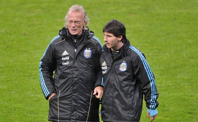 Fernando Signorini acompañó a Maradona en el Mundial de Sudáfrica 2010.