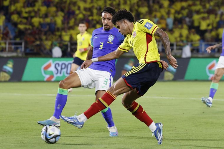 FOTO: Colombia derrotó a Brasil y hace historia en las Eliminatorias