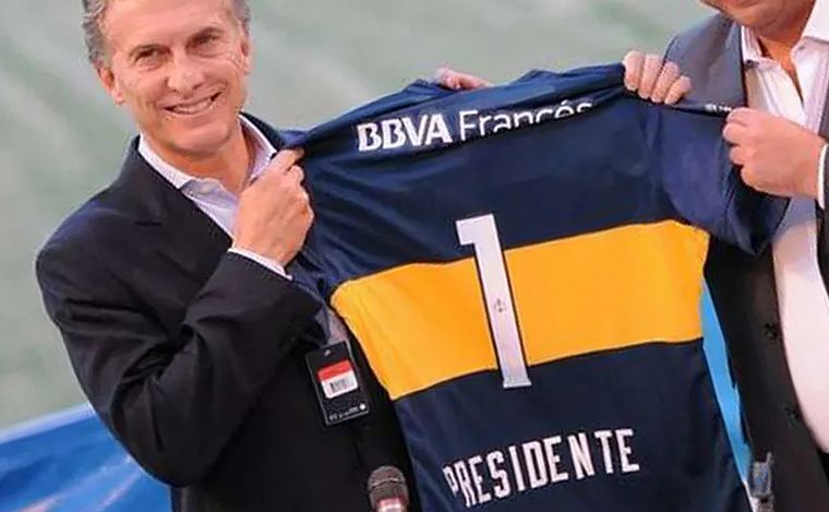 FOTO: Mauricio Macri se postulará a vicepresidente de Boca Juniors