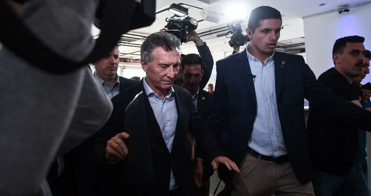 Votó Mauricio Macri y celebró