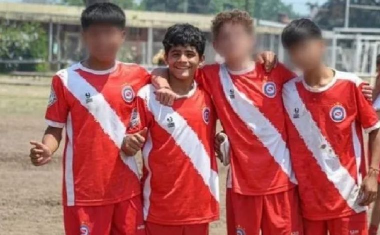 Agustín Lazarte tenía 14 años y jugaba en una filial de Argentinos Juniors.