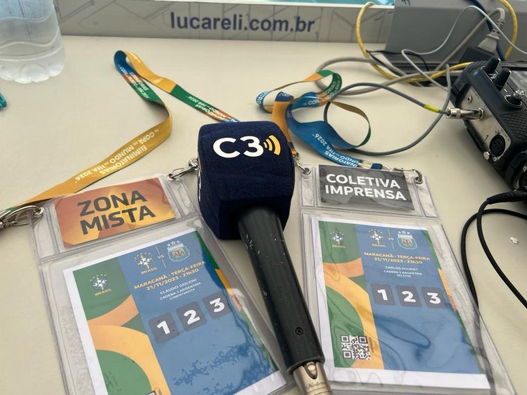 Cadena 3 presente en el Maracaná.