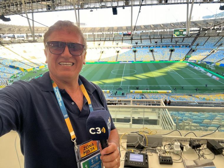 Cadena 3 presente en el Maracaná.