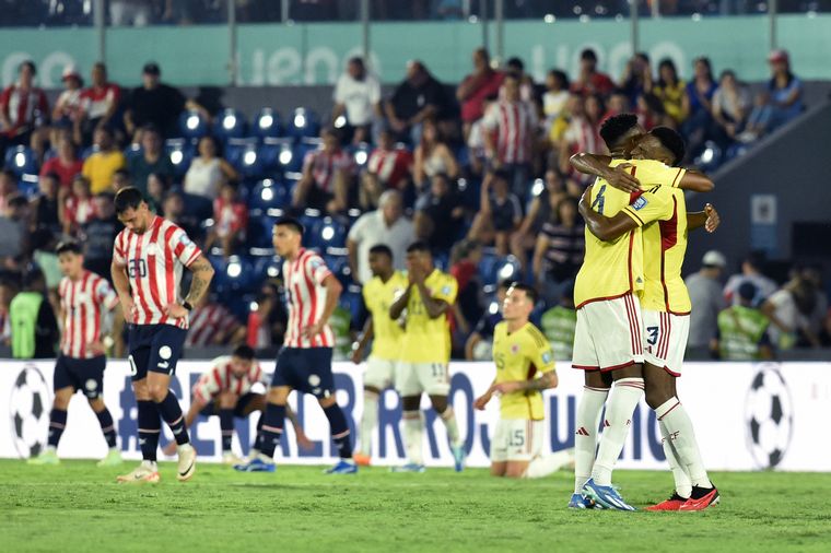 FOTO: Paraguay y Colombia se enfrentaron en el Defensores del chaco. (Foto: @CONMEBOL)