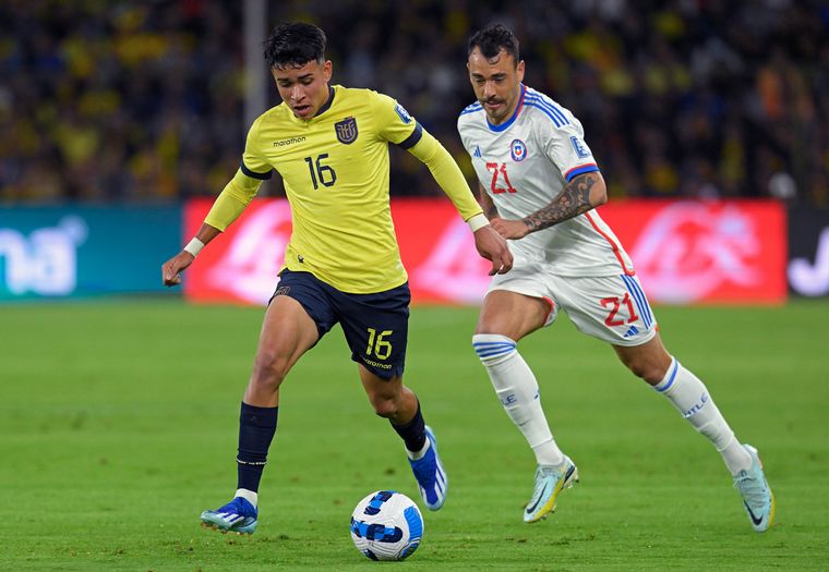 Ecuador y un triunfazo contra Chile. (Foto: @CONMEBOL)