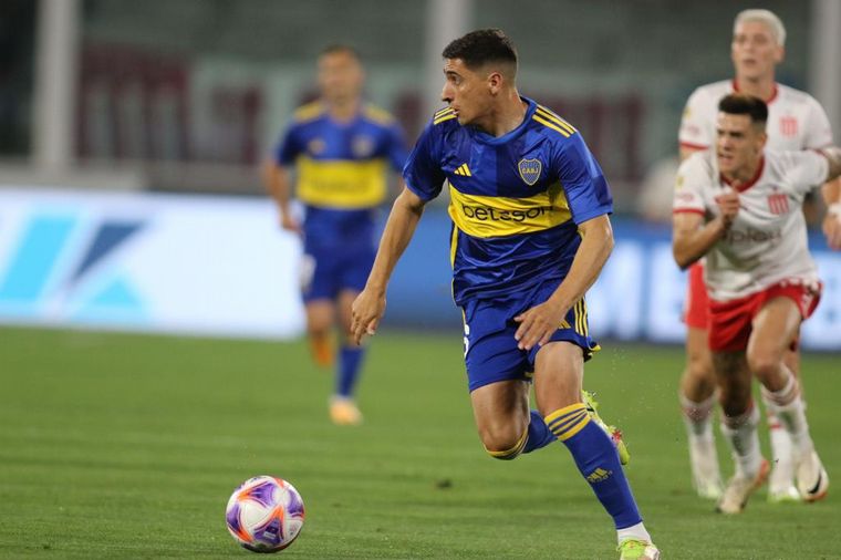 Miguel Merentiel, la pieza del gol azul y oro.