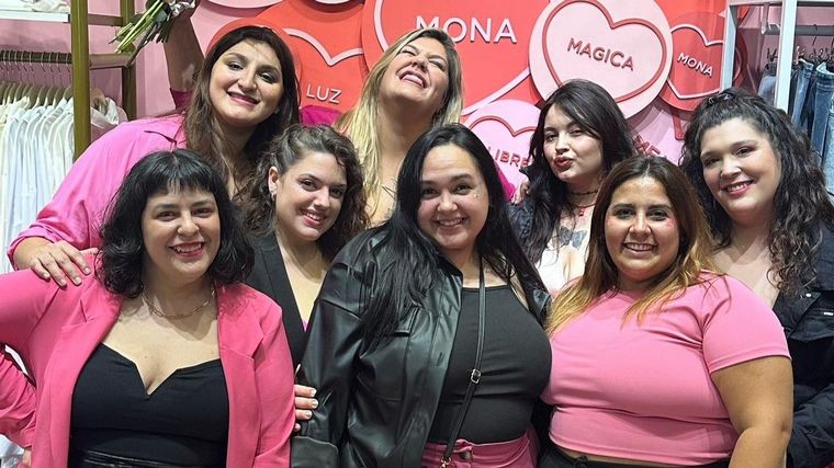 Silvina Farías es la creadora de Mona