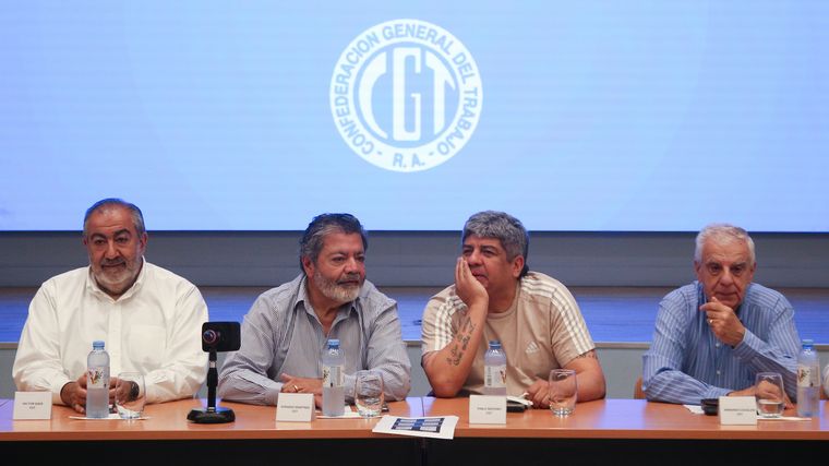 Los sindicalistas de la mesa chica de la CGT analizaron el resultado electoral. 