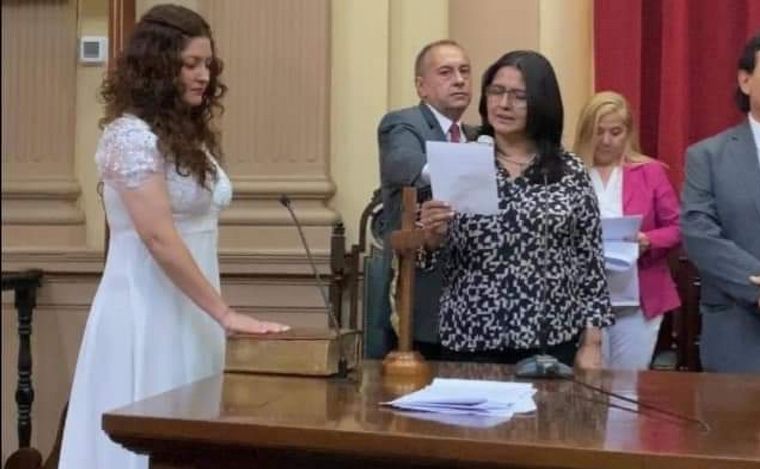 Griselda Galleguillos, diputada de La Libertad Avanza.