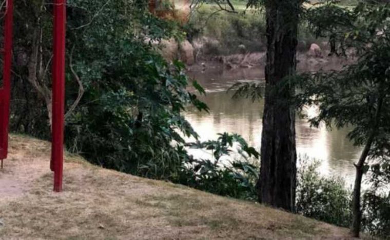 La plaza donde encontraron a Vanesa Soledad Zambrana