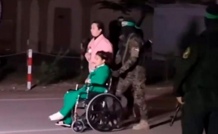 Hamas liberó a una cordobesa junto a sus dos hijas (Foto: Gentileza de El Doce).