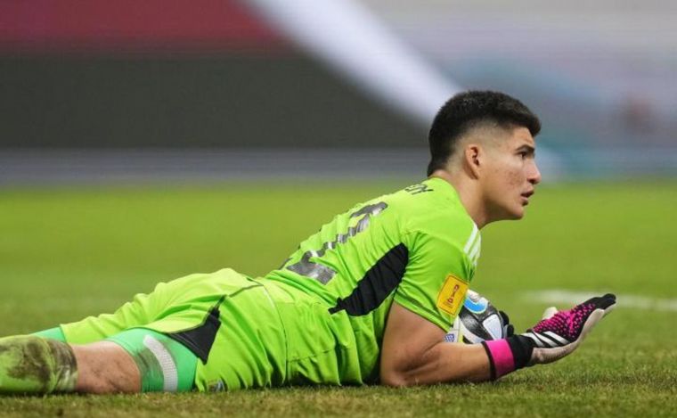 Jeremías Florentín, arquero de Argentina y Talleres