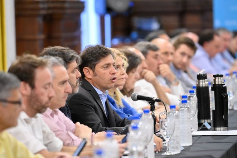 Contracumbre de Gobernadores peronistas con Kicillof como anfitrión (Foto: NA)