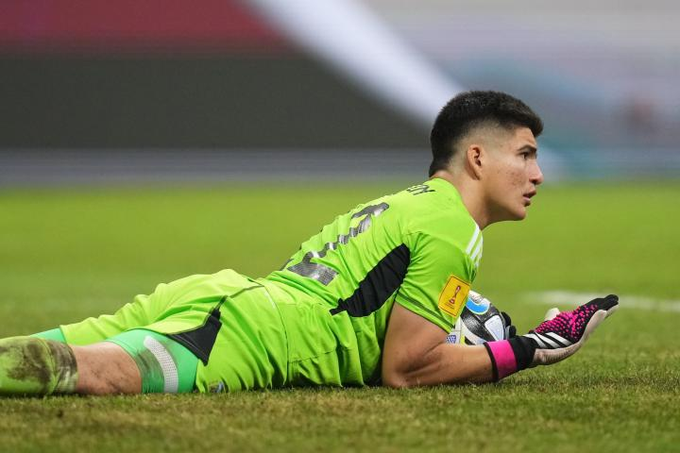 Jeremías Florentín, arquero de la Sub-17. (Foto:@Argentina)