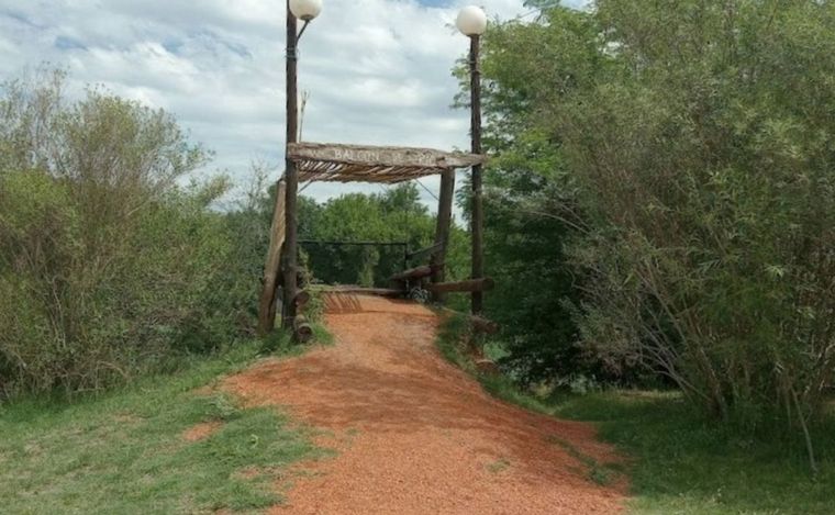 El lugar donde fue hallada Zambrano