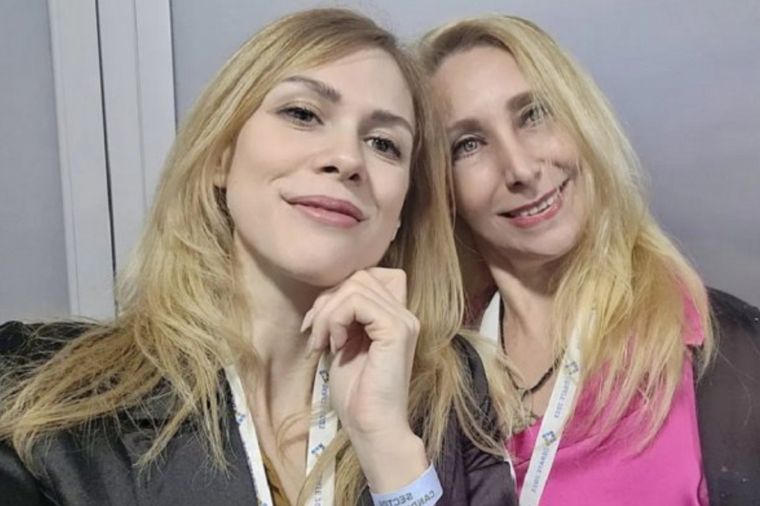  Lilia Lemoine y Karina Milei.