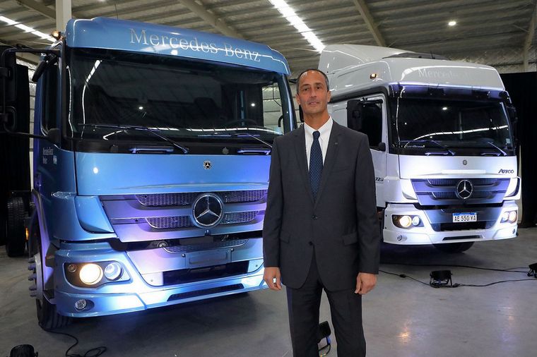 Raúl Barcesat, CEO de Mercedes-Benz Camiones y Buses de Argentina