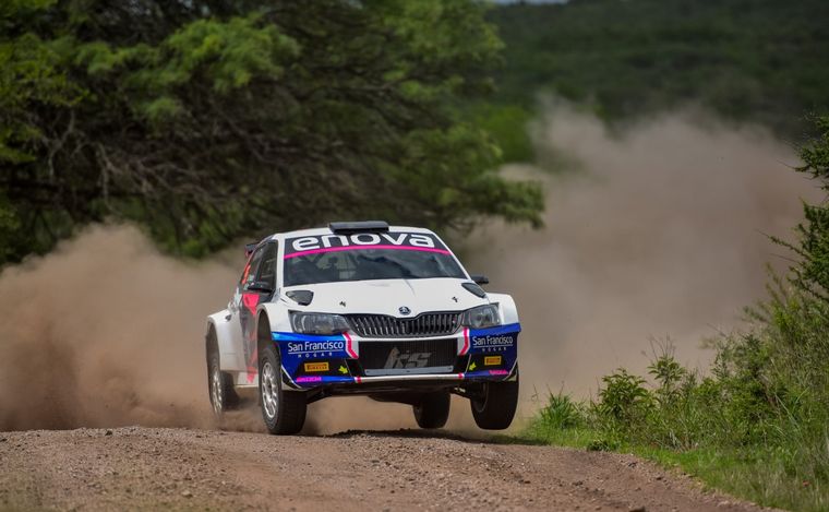 El Skoda Fabia R5 de Pasten manda en el Rally Cordobés