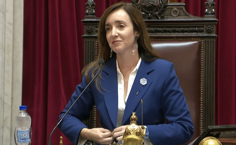 Victoria Villarruel y Javier Milei.