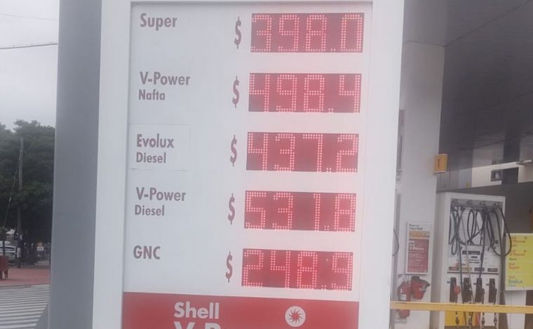 Nuevo aumento del GNC en Córdoba. 