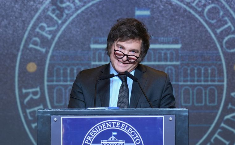 Javier Milei asumirá a la presidencia argentina el 10 de diciembre.