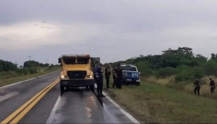 Un camión de caudales perdió una fortuna. (Foto:El tribuno)