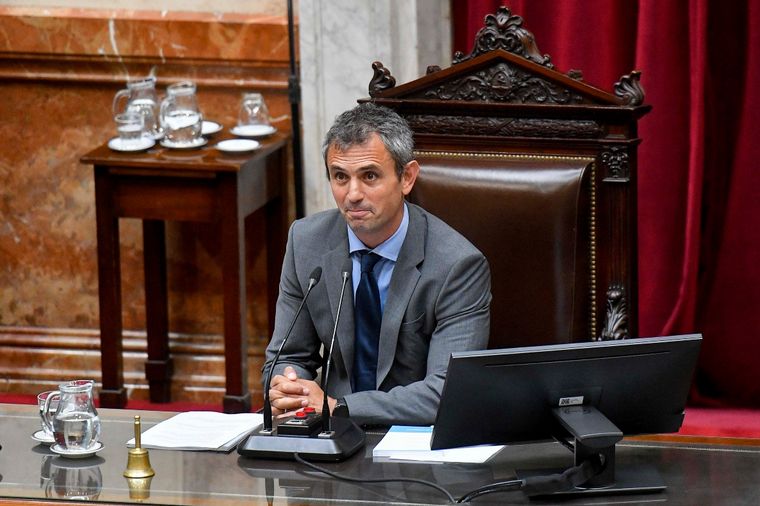 FOTO: Martín Menem, nuevo presidente de la Cámara de Diputados.