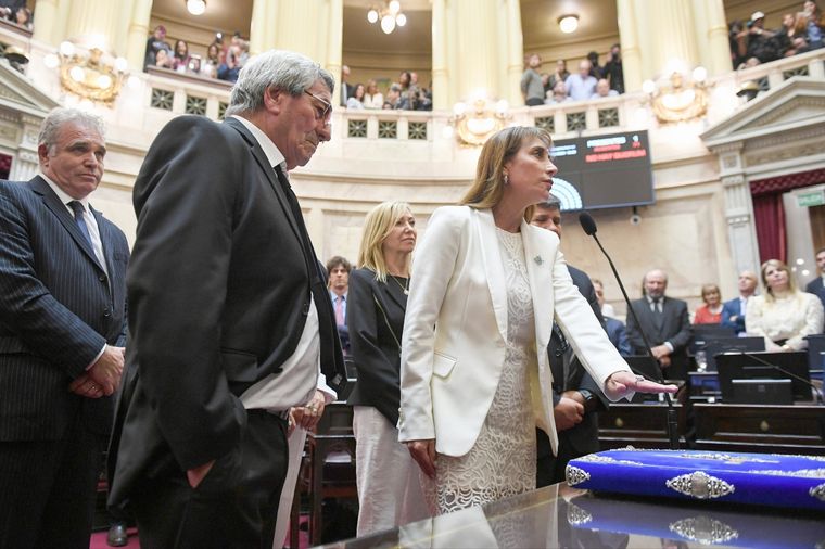 Prestaron juramento los nuevos senadores que se sumarán a la Cámara alta.