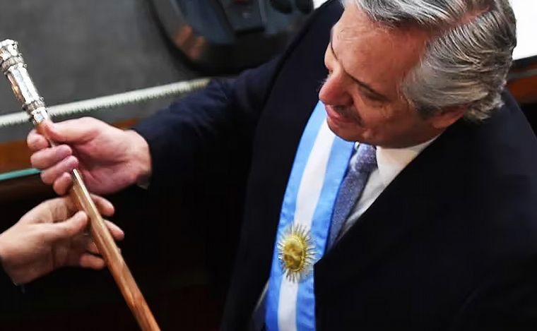FOTO: Alberto Fernández finalizó su mandato presidencial.