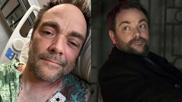 El actor Mark Sheppard sufrió seis infartos y contó cómo lo superó.