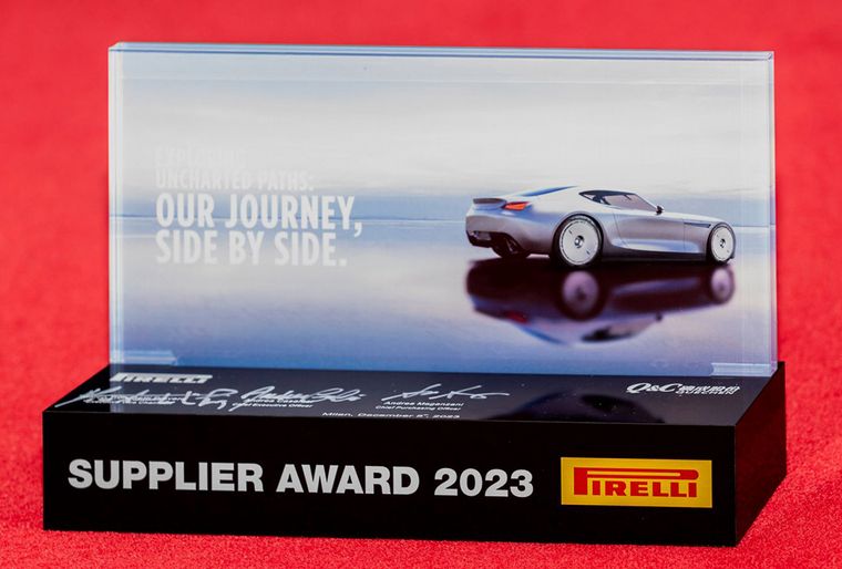 FOTO: Pirelli premia a sus cinco mejores proveedores del mundo